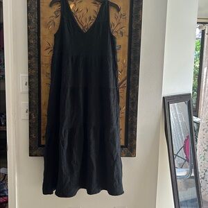 Marine Layer black dress coverup